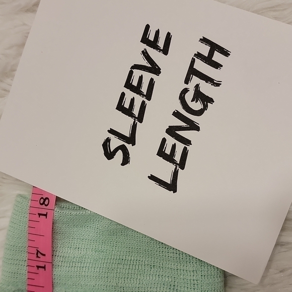 No Boundaries lightweight notch neck mint green sweater top size medium NWT - Picture 11 of 12